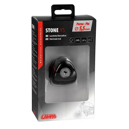 91561 Disclock blokada tarczy hamulcowej Stone XS – trzpień 5,5mm – kolor czarny