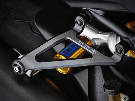 EP Ducati Monster 1200 25 Anniversario Exhaust Hanger Blanking Plate Kit 2020 (PRN013049-06) - EVOTECH PERFORMANCE