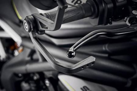 EP Triumph Speed Triple S Brake And Clutch Lever Protector Kit (2018 - 2020) (Bar End Mirror Version) (PRN014335-014574-015506-09) - EVOTECH PERFORMANCE