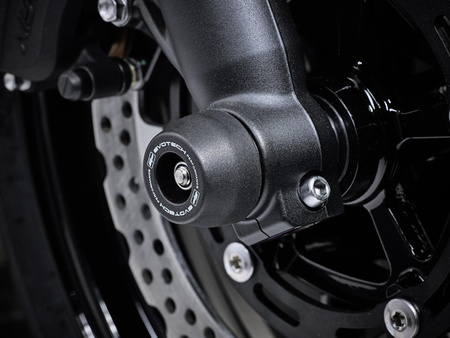 Evotech Performance crash pady przedniej osi - Kawasaki Z650 Performance (2021+) (PRN013630-04) 