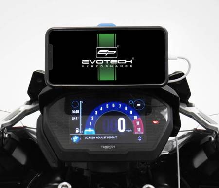 Evotech Performance uchwyt Quad Lock - Triumph Tiger 1200 Alpine Edition (2020 - 2021) (PRN014516-014568-12)