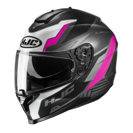 Kask Motocyklowy HJC C70 Silon Black/Pink