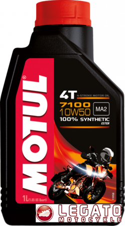 Olej MOTUL 7100 10W50 4T 1L - 100% Synthesis (104097)