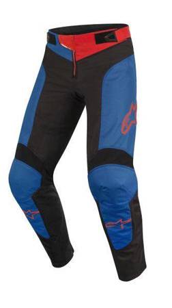 Spodnie rowerowe ALPINESTARS YOUTH VECTOR PANTS kolor czarny/niebieski