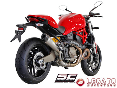 Tłumik końcowy SC Project CONIC Titanium Ducati Monster 821