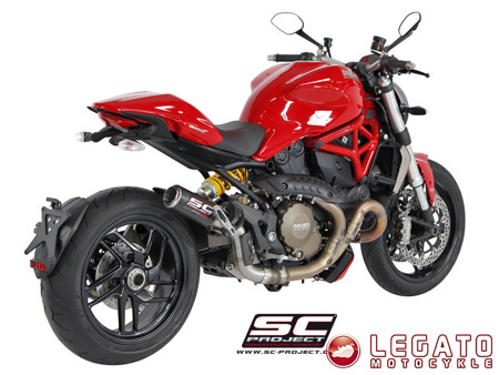 Tłumik końcowy SC Project CR-T Carbon Ducati Monster 1200 / S