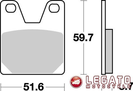 KLOCKI HAMULCOWE SBS 733 LS