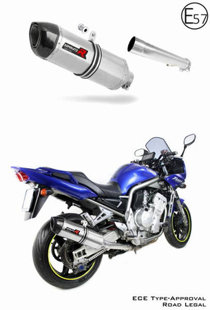 Dominator tłumik HP1 + dB killer Yamaha FZS FAZER 1000 2001 - 2005 Homologowany