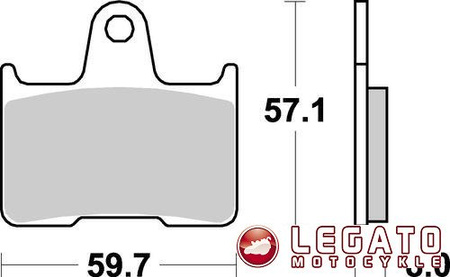 KLOCKI HAMULCOWE SBS 715 LS