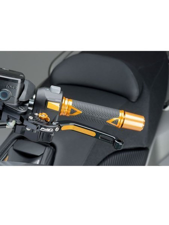 MANETKI DO MOTOCYKLA PUIG HI-TECH RADIKAL ZŁOTE