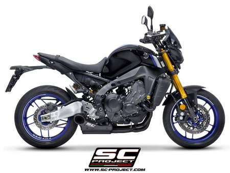 SC-Project układ wydechowy STR-1 Matt Black Yamaha MT-09 (2021 – 2023)