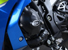 ZESTAW OSŁON SILNIKA RG RACING SUZUKI GSX-R1000/R 17-, (3 CZĘŚCI) BLACK