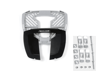 Krauser Universal Alurack topcasecarrier silver for K3