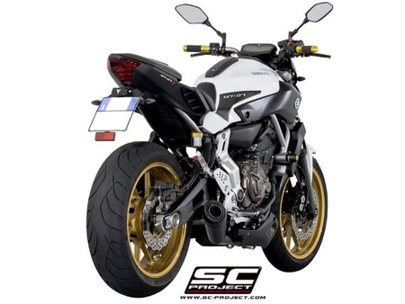 SC-Project układ wydechowy Conic Matt Black Yamaha MT-07 (2013 – 2016)
