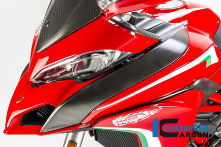 Osłona zbiornika lewa / kanał powietrzny lewa strona matowa - Ducati Multistrada 1200 DVT (2015) ILMBERGER TOL.111.D15MM.K