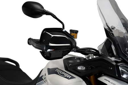 Poszerzenie handbarów PUIG do Triumph Tiger 900 2020-2024 Czarny (N) 20378N