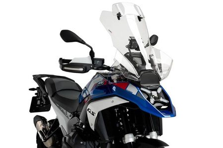 Szyba turystyczna PUIG do BMW R1300GS 2024-2025 (z radarem AAC, z deflektorem) Przezroczysty (W) 21796W