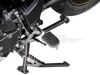 PODNÓŻKI STALOWE ZESTAW SREBRNE SW-MOTECH