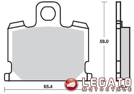 KLOCKI HAMULCOWE SBS 547 DCC