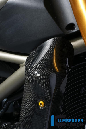 Osłona chłodnicy wodnej prawa - carbon do Ducati Streetfighter 1100 (od 2009) ILMBERGER WKR.013.STRFI.K
