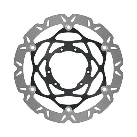 EBC Tarcza hamulcowa motocyklowa SMX6037 Supermoto, 320mm, konturowa, Carbon Look
