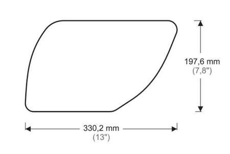 TANKPADY BOCZNE PUIG SUZUKI DL1000 V-STROM 15-20