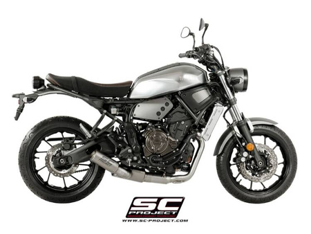 SC-Project układ wydechowy CR-T tytan Yamaha MT-07 (2017 - 2020)