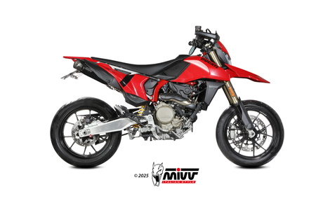Mivv tłumik końcowy X-M5 BLACK STAINLESS STEEL DUCATI HYPERMOTARD 698 MONO 2024-2025