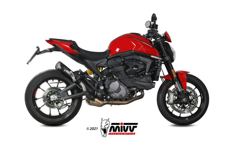 Mivv Tłumik końcowy X-M5 BLACK STAINLESS STEEL DUCATI MONSTER 937 / MONSTER 937 + 2021-2024