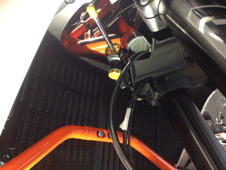 Amortyzator skrętu Hyperpro RCS wraz z mocowaniem KTM 1290 Super Adventure S 2015-2024