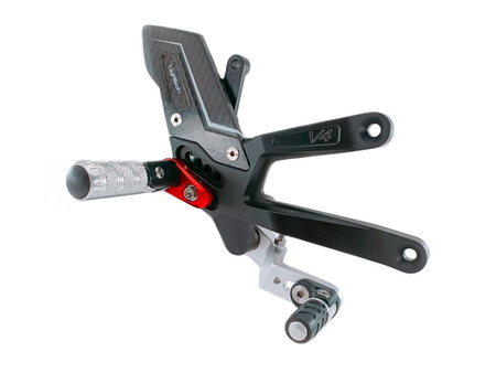 LIGHTECH Sety Sportowe podnóżków Ducati Panigale V4 2025-2026