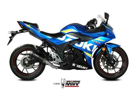 Mivv Tłumik końcowy GP PRO BLACK stal nierdzewna SUZUKI GSX 250 R 2017-2020