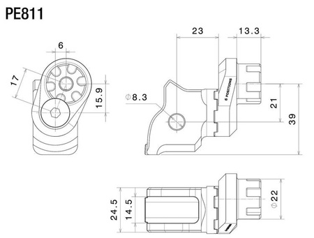 Rizoma peg Eccentric mounting kit (∅ 22 mm)