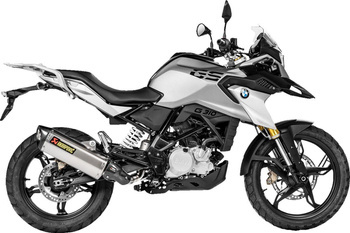Akrapovic carbonowa osłona BMW G 310 R/GS