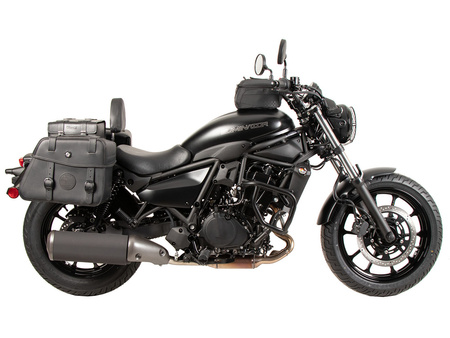 Solorack with backrest black for Kawasaki Eliminator 500 (2024-)