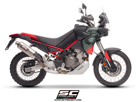 SC-Project tłumik końcowy Rally Raid tytan Aprilia Tuareg 660 2025