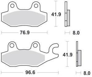 KLOCKI HAMULCOWE SBS 638 LS