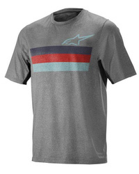 Koszulka rowerowa ALPINESTARS ALPS 6.0 SS JERSEY kolor czerwony/szary