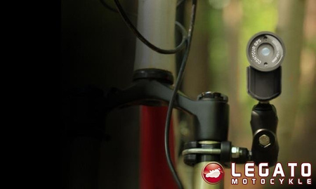 Uchwyt montowany do ramy kierownicy z głowicą obrotową do montażu kamery lub aparatu