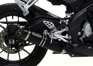 Tłumik końcowy Arrow Street Thunder  Black Aluminium Yamaha YZF-R125R 2008-2016