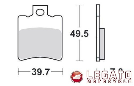 KLOCKI HAMULCOWE SBS 143 HF