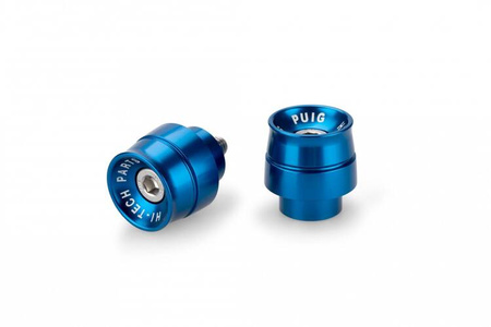 Końcówki kierownicy PUIG Speed do Yamaha FZ / MT / XJ / XSR Niebieski (A) 21024A