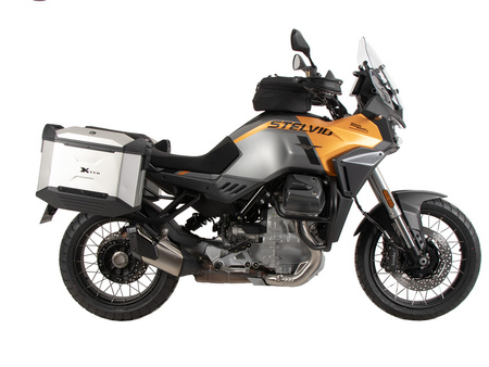 Sidecarrier permanent mounted black for Moto Guzzi Stelvio (2024-)