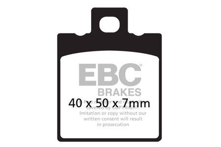 EBC Klocki hamulcowe FA047 (kpl. na 1 tarcze)