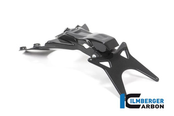 Uchwyt tablicy rejestracyjnej carbon do Ducati Monster 1200 / 1200 S (2014-2016) - powierzchnia błyszcząca ILMBERGER NHO.014.D12MG.K