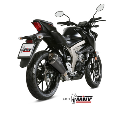Mivv Układ wydechowy DELTA RACE BLACK stal nierdzewna SUZUKI GSX-S 125 2017-2020