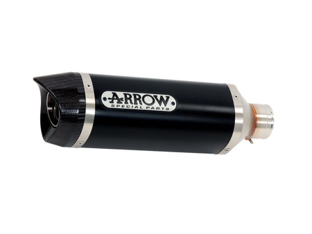 Tłumik końcowy Arrow Thunder Aluminium Black Yamaha YZF-R3 2015-2017, MT-03 2016-2017