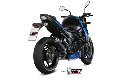 Mivv Tłumik końcowy GP BLACK stal nierdzewna  SUZUKI GSX-S 750 2017-2020