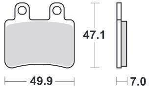 KLOCKI HAMULCOWE SBS 773 HF