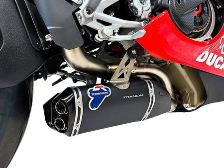 TERMIGNONI Tłumiki Końcowe Black Titanium Ducati Panigale V4R 2026